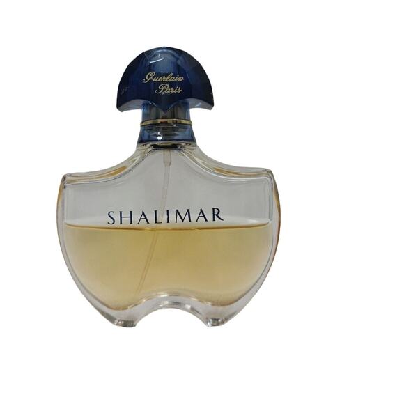 Guerlain SHALIMAR EDT Natural Spray 1.7 Oz 50 ml Modern Batwing Bottle 1/2 full - Picture 4 of 10